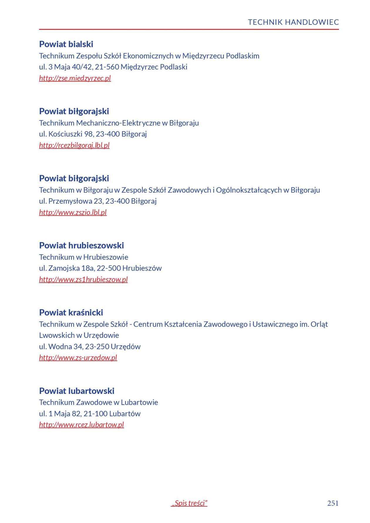  Informator o zawodach 2018/2019 w woj. lubelskim. Część 2 (zdjęcie 52) - Autor: Kuratorium Oświaty w Lublinie