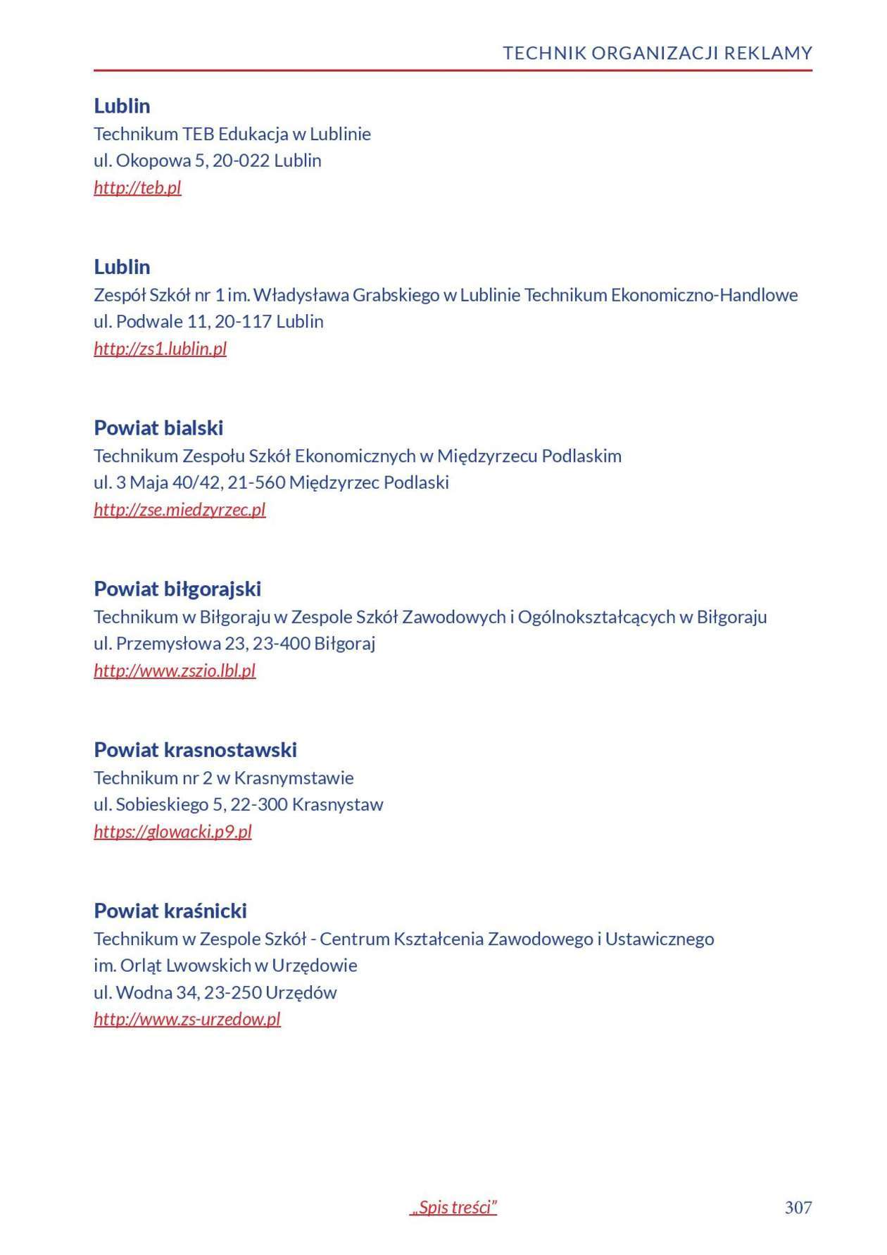  Informator o zawodach 2018/2019 w woj. lubelskim. Część 2 (zdjęcie 108) - Autor: Kuratorium Oświaty w Lublinie