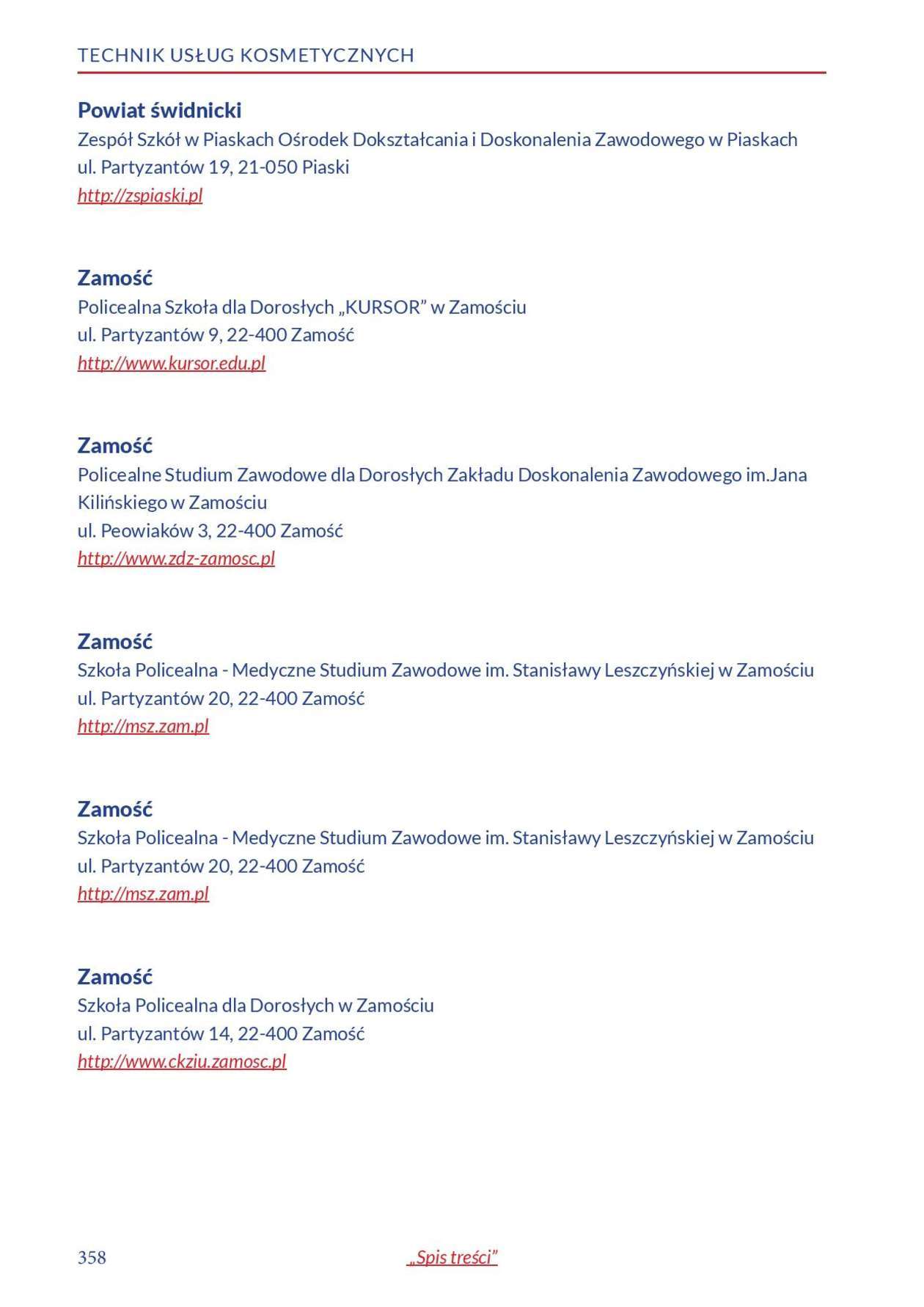  Informator o zawodach 2018/2019 w woj. lubelskim. Część 2 (zdjęcie 159) - Autor: Kuratorium Oświaty w Lublinie