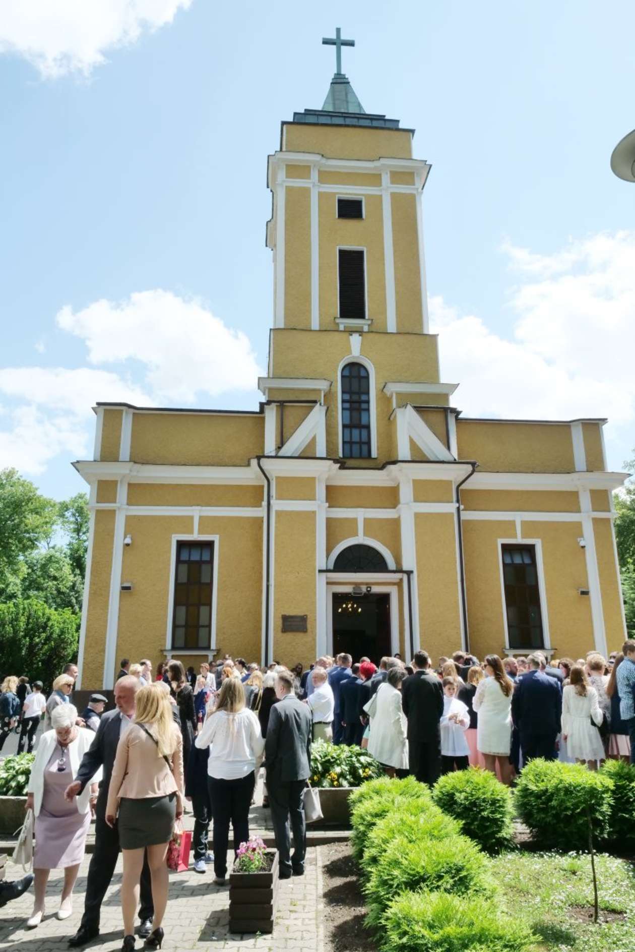  Kościół Garnizonowy: Pierwsza Komunia Święta dzieci z SP nr 6 i 27 w Lublinie (zdjęcie 3) - Autor: Maciej Kaczanowski