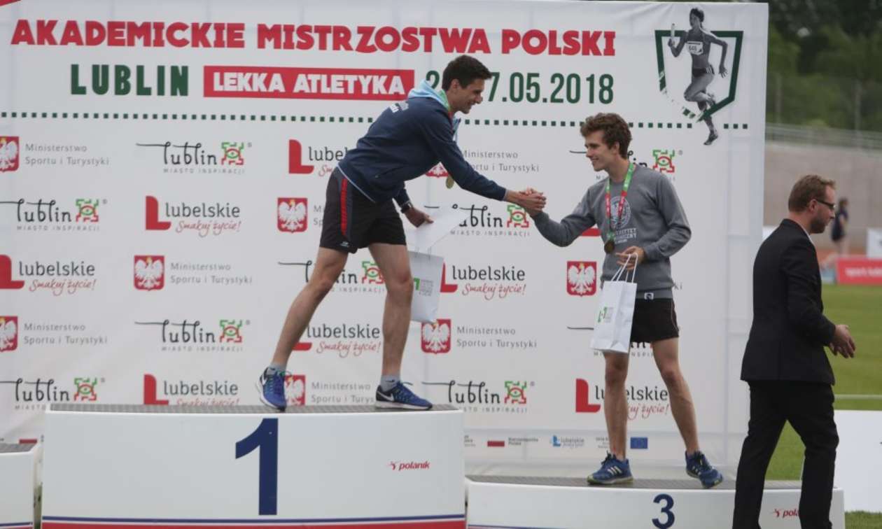  Otwarcie Akademickich Mistrzostw Polski w lekkiej atletyce w Lublinie (zdjęcie 46) - Autor: Wojciech Nieśpiałowski
