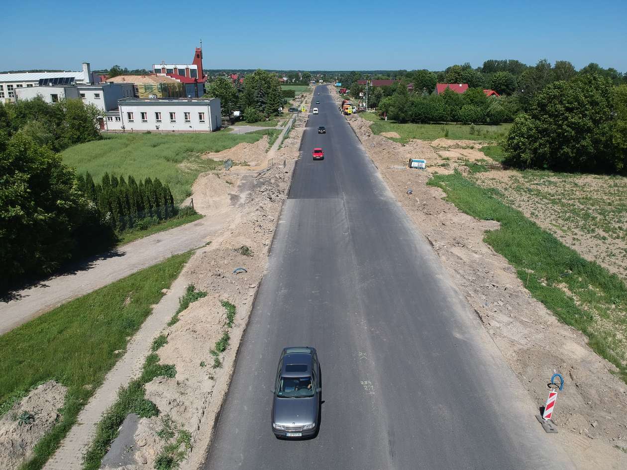  Przebudowa drogi W835 na odcinku Lublin-Piotrków (zdjęcie 18) - Autor: Łukasz Minkiewicz