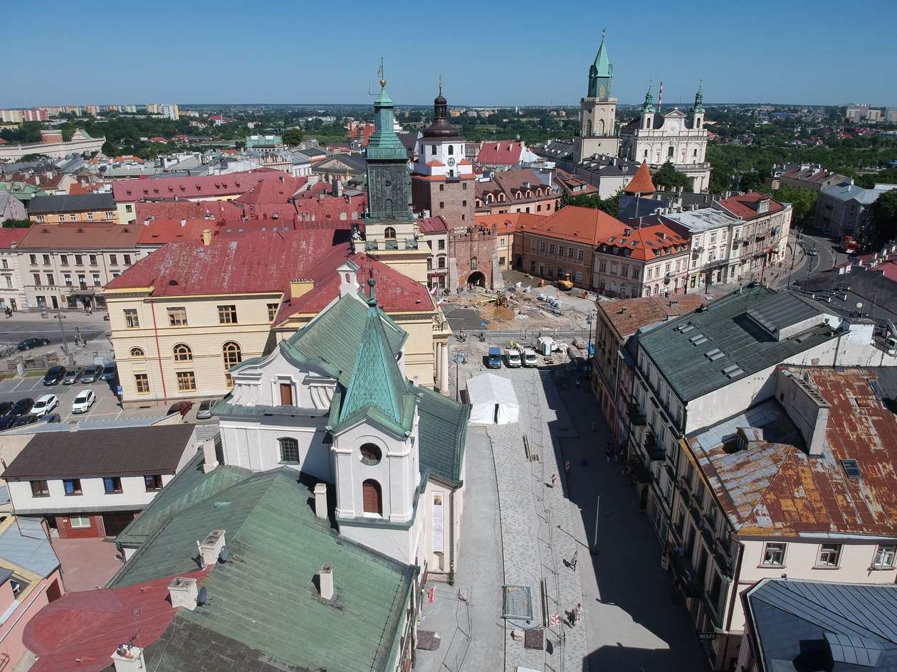  Przebudowa deptaka w Lublinie (zdjęcie 7) - Autor: Łukasz Minkiewicz