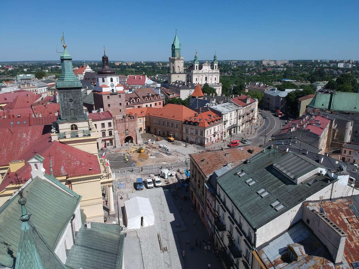  Przebudowa deptaka w Lublinie (zdjęcie 6) - Autor: Łukasz Minkiewicz