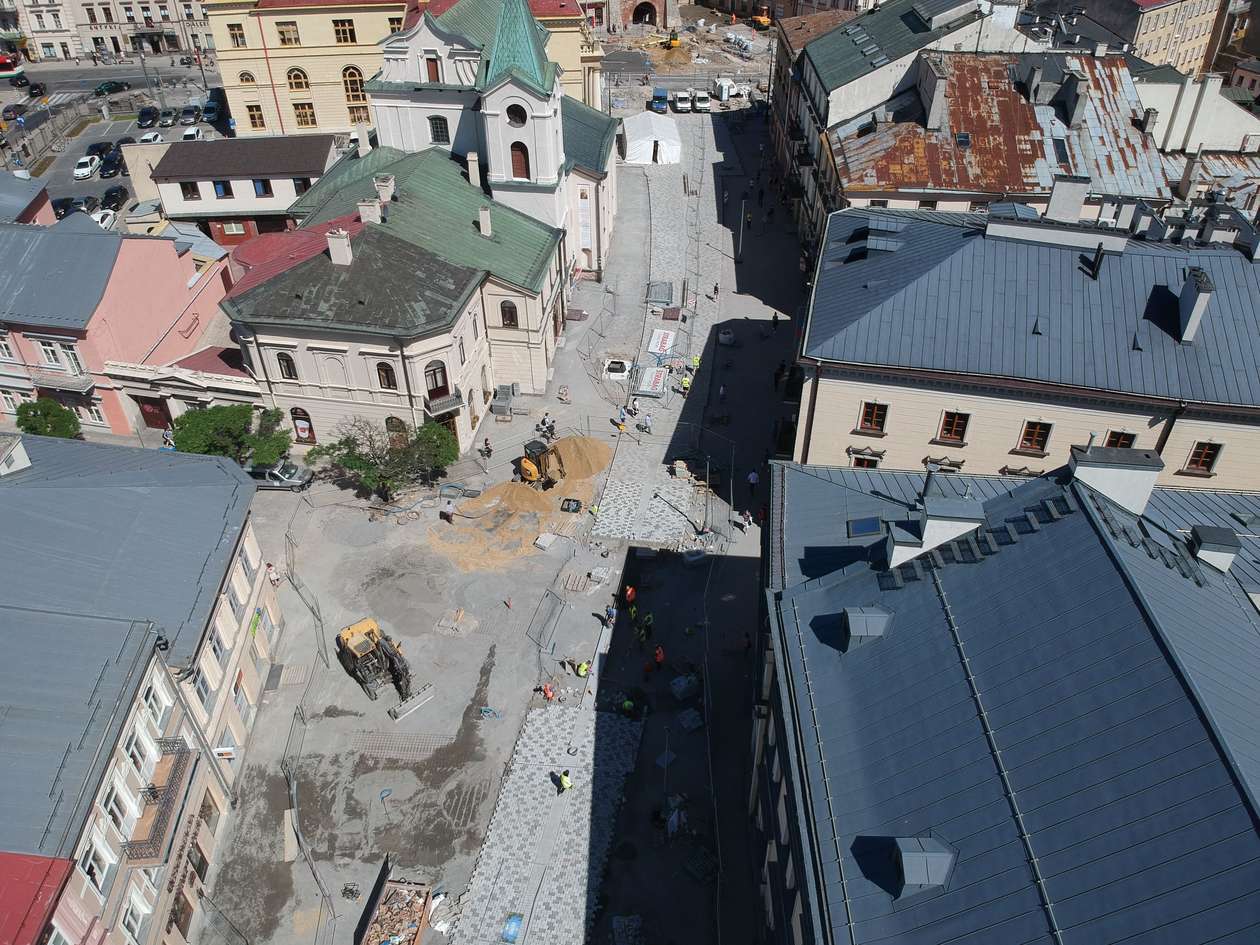  Przebudowa deptaka w Lublinie (zdjęcie 4) - Autor: Łukasz Minkiewicz