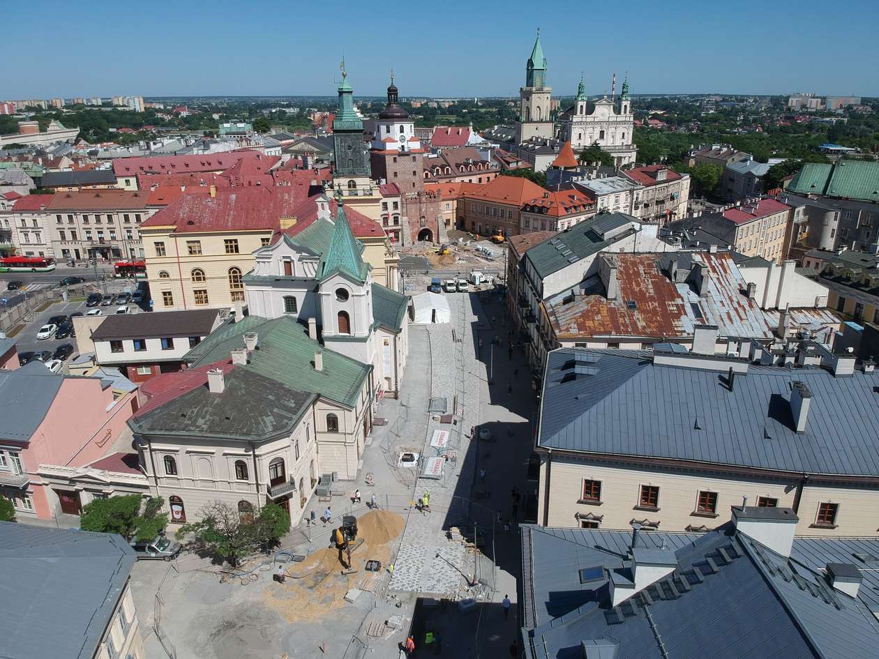  Przebudowa deptaka w Lublinie (zdjęcie 9) - Autor: Łukasz Minkiewicz