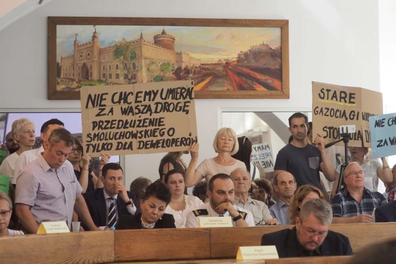 Mieszkańcy na sesji Rady Miasta (zdjęcie 45) - Autor: Paweł Buczkowski