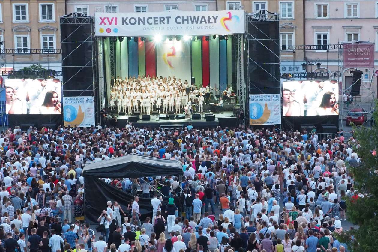  Koncert Chwały w Lublinie (zdjęcie 1) - Autor: Łukasz Minkiewicz