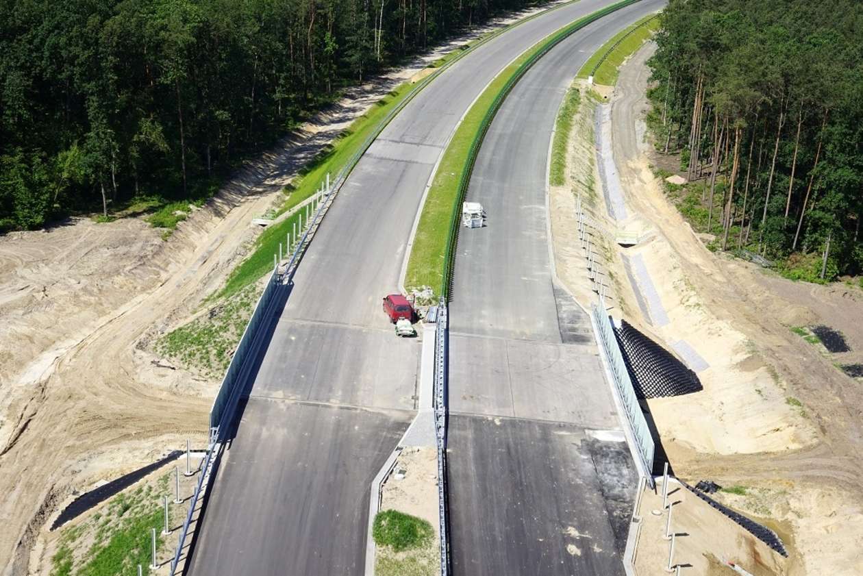  Budowa obwodnicy Puław, z drona (zdjęcie 22) - Autor: mat. wykonawcy