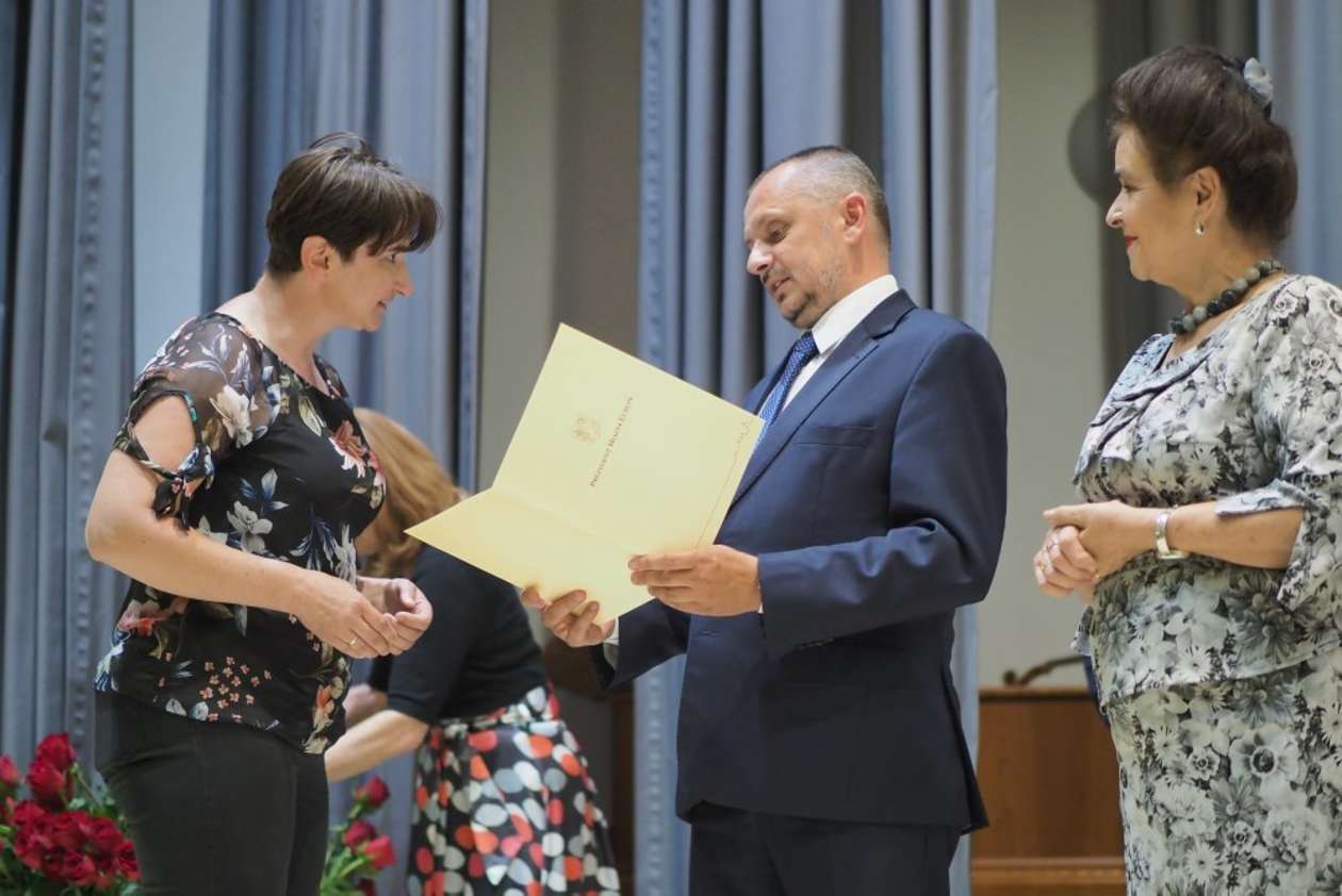  Uczniowie-laureaci odebrali nagrody prezydenta Lublina (zdjęcie 49) - Autor: Wojciech Nieśpiałowski