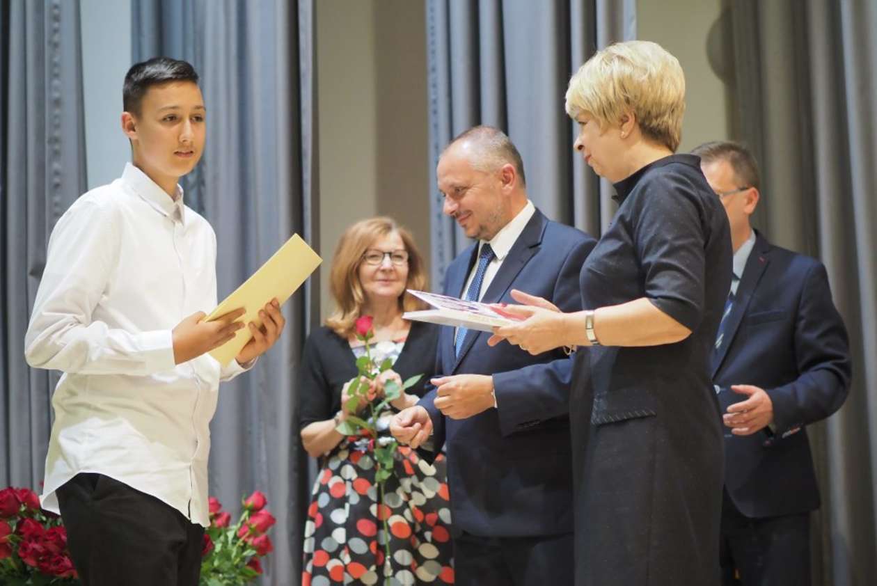  Uczniowie-laureaci odebrali nagrody prezydenta Lublina (zdjęcie 19) - Autor: Wojciech Nieśpiałowski