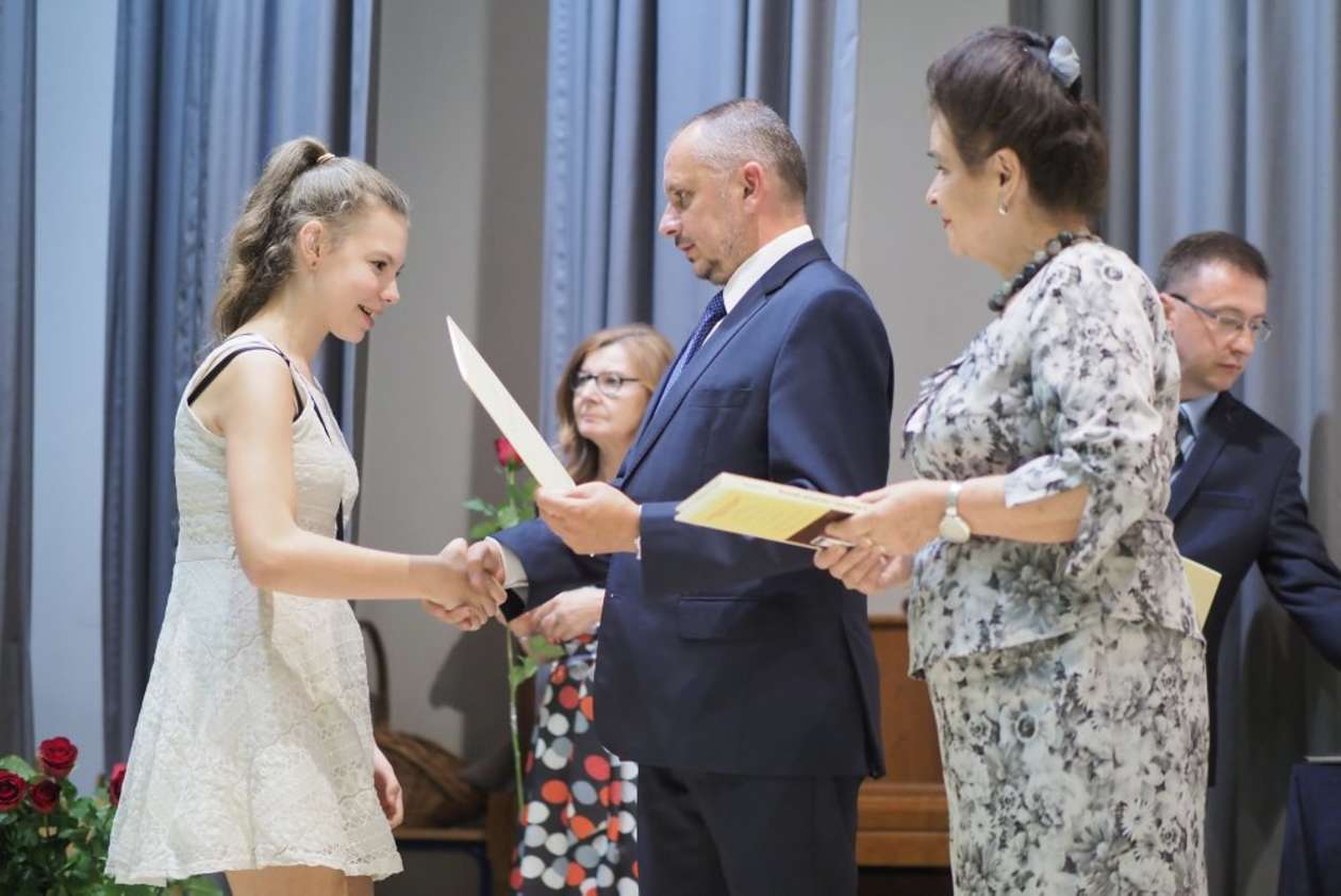  Uczniowie-laureaci odebrali nagrody prezydenta Lublina (zdjęcie 76) - Autor: Wojciech Nieśpiałowski