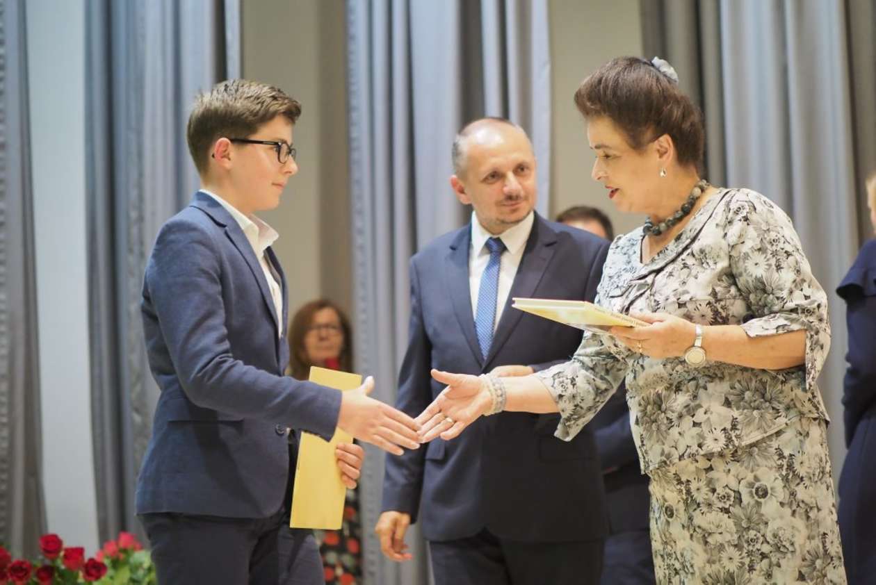  Uczniowie-laureaci odebrali nagrody prezydenta Lublina (zdjęcie 86) - Autor: Wojciech Nieśpiałowski