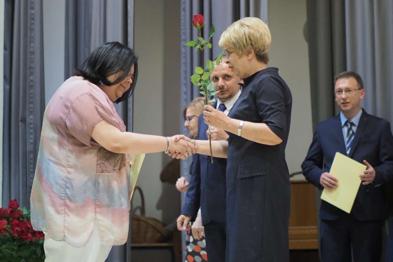  Uczniowie-laureaci odebrali nagrody prezydenta Lublina (zdjęcie 52) - Autor: Wojciech Nieśpiałowski