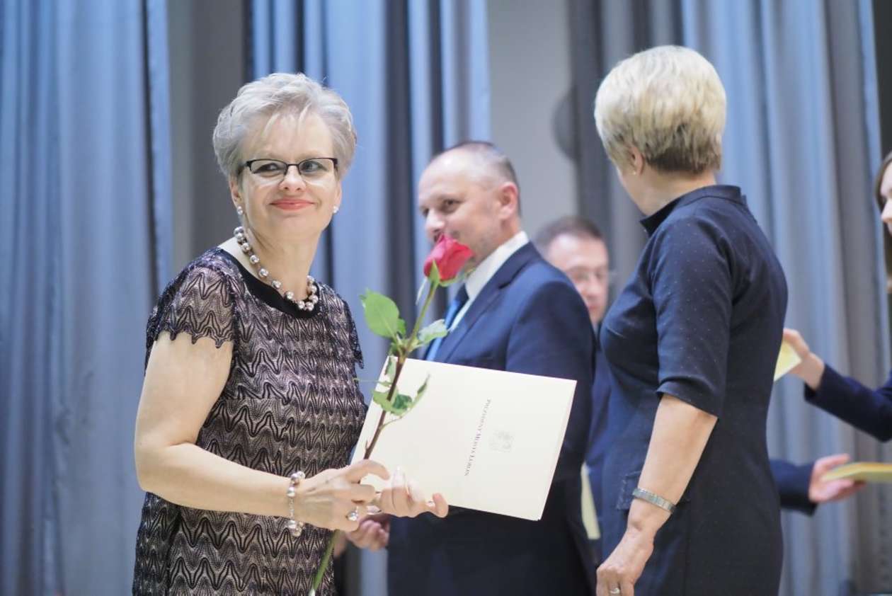  Uczniowie-laureaci odebrali nagrody prezydenta Lublina (zdjęcie 62) - Autor: Wojciech Nieśpiałowski