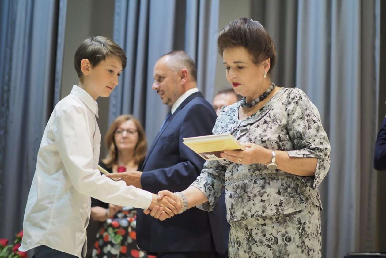 Uczniowie-laureaci odebrali nagrody prezydenta Lublina (zdjęcie 48) - Autor: Wojciech Nieśpiałowski