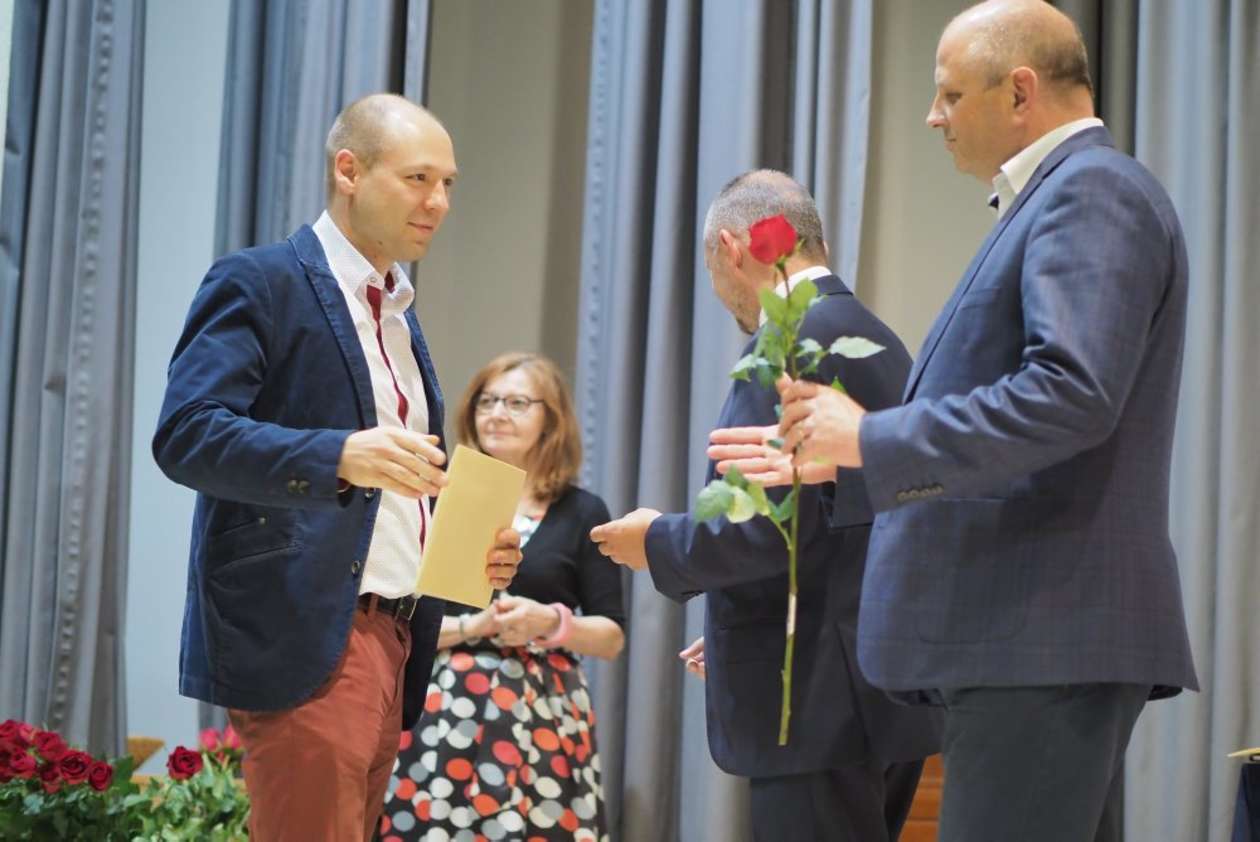 Uczniowie-laureaci odebrali nagrody prezydenta Lublina (zdjęcie 7) - Autor: Wojciech Nieśpiałowski