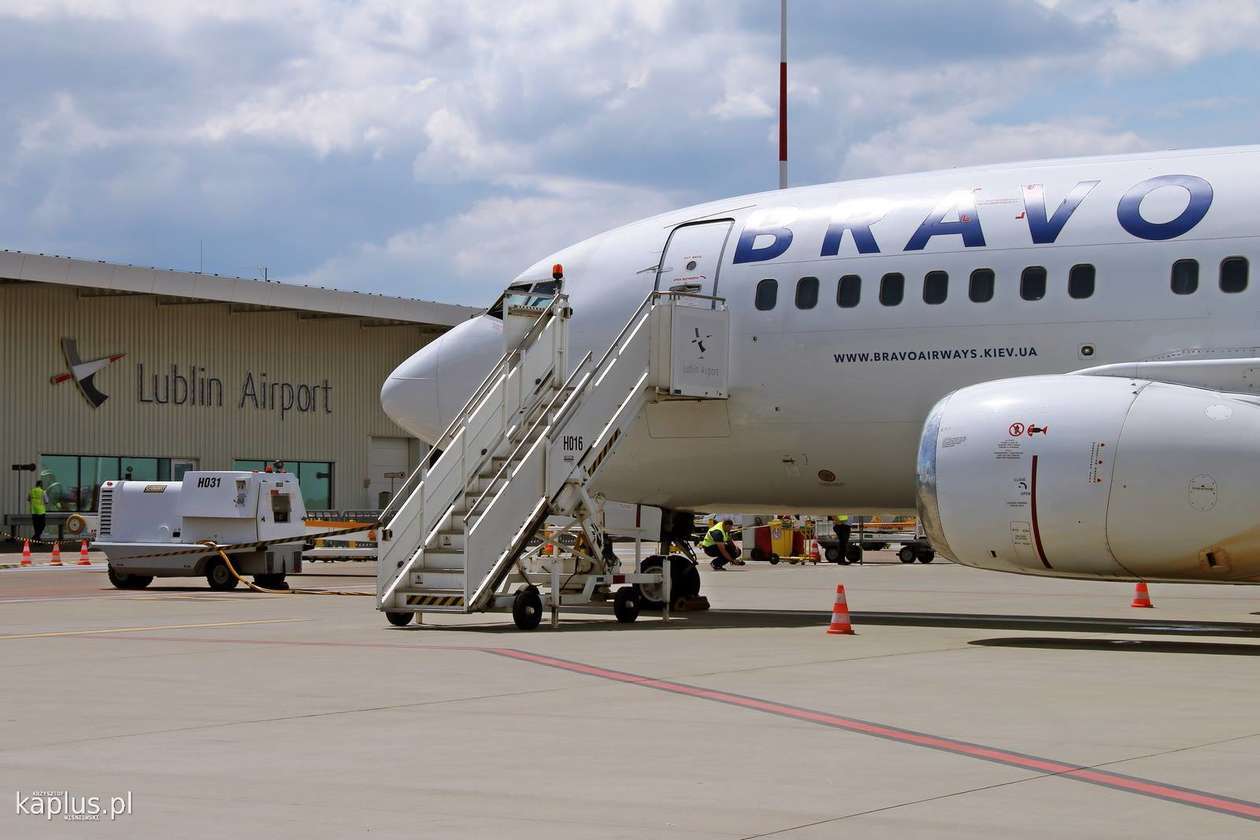  Bravo Airways otworzyło połączenia na Ukrainę z Portu Lotniczego Lublin (zdjęcie 10) - Autor: Krzysztof Wiśniewski kaplus.pl