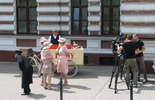 Na planie filmu o osiedlu Dyrekcja w Chełmie (zdjęcie 2)