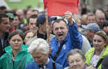 Premier Morawiecki w Kraśniku. Odsłonięcie pomnika i protest rolników (zdjęcie 5)
