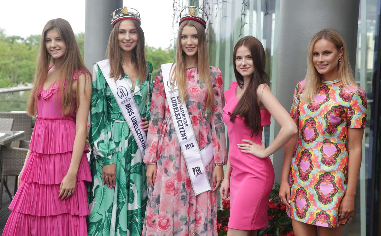  Konferencja Miss Polski Lubelszczyzny (zdjęcie 14) - Autor: Wojciech Nieśpiałowski