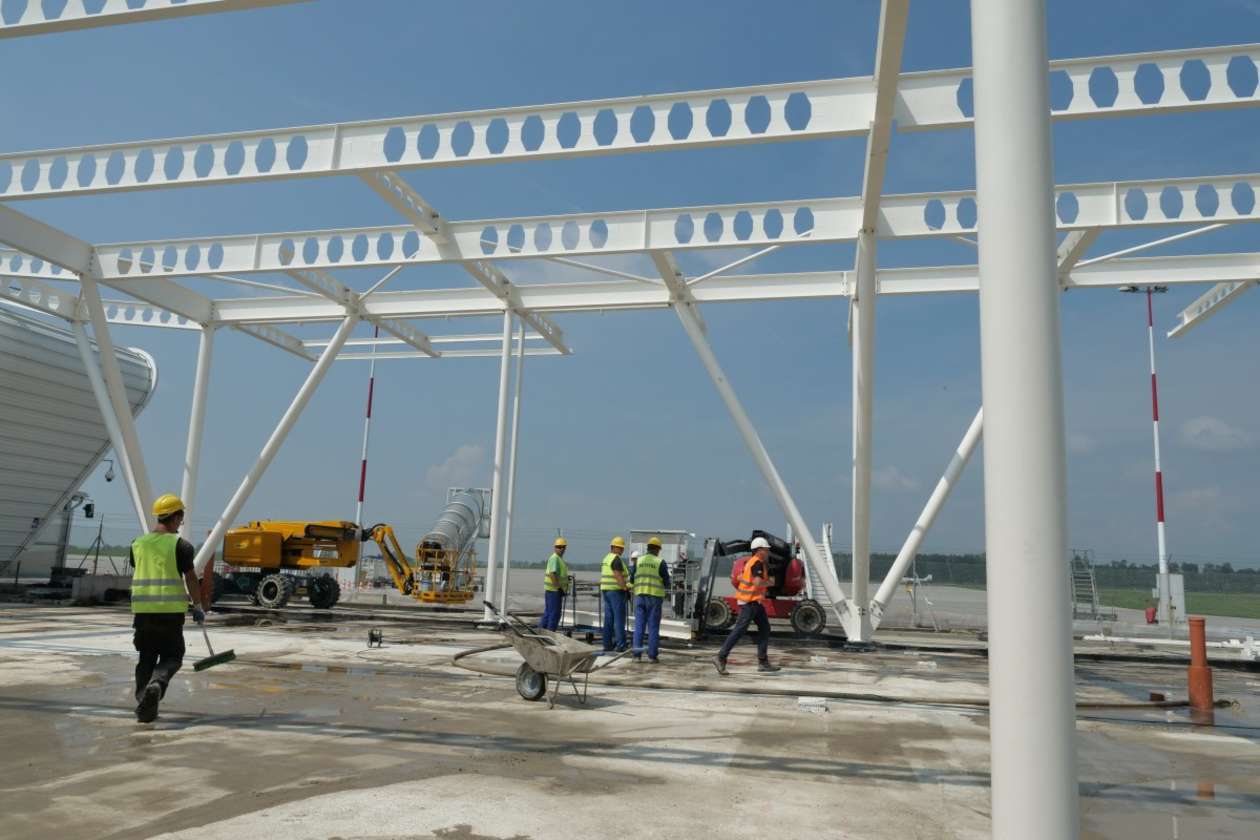  Rozbudowa terminala Portu Lotniczego Lublin (zdjęcie 13) - Autor: Maciej Kaczanowski