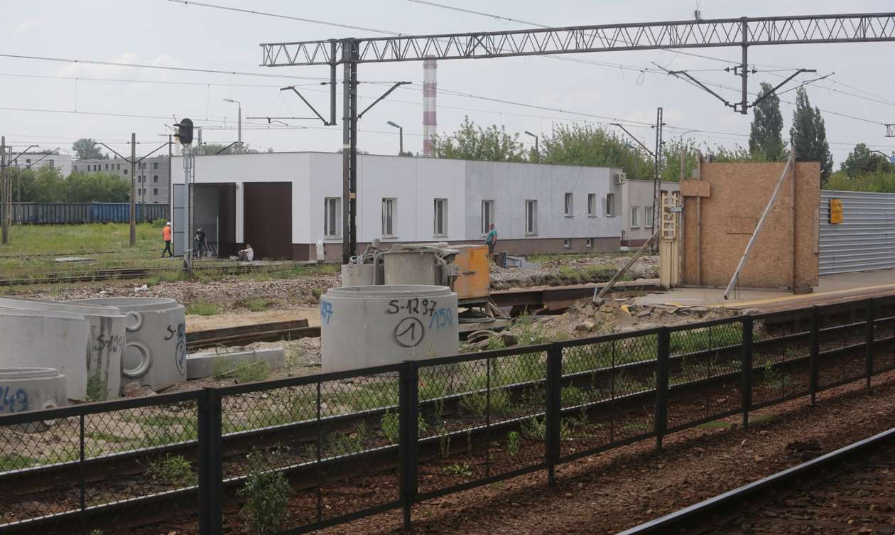  Prace na torach w okolicach dworca kolejowego w Lublinie (zdjęcie 15) - Autor: Wojciech Nieśpiałowski