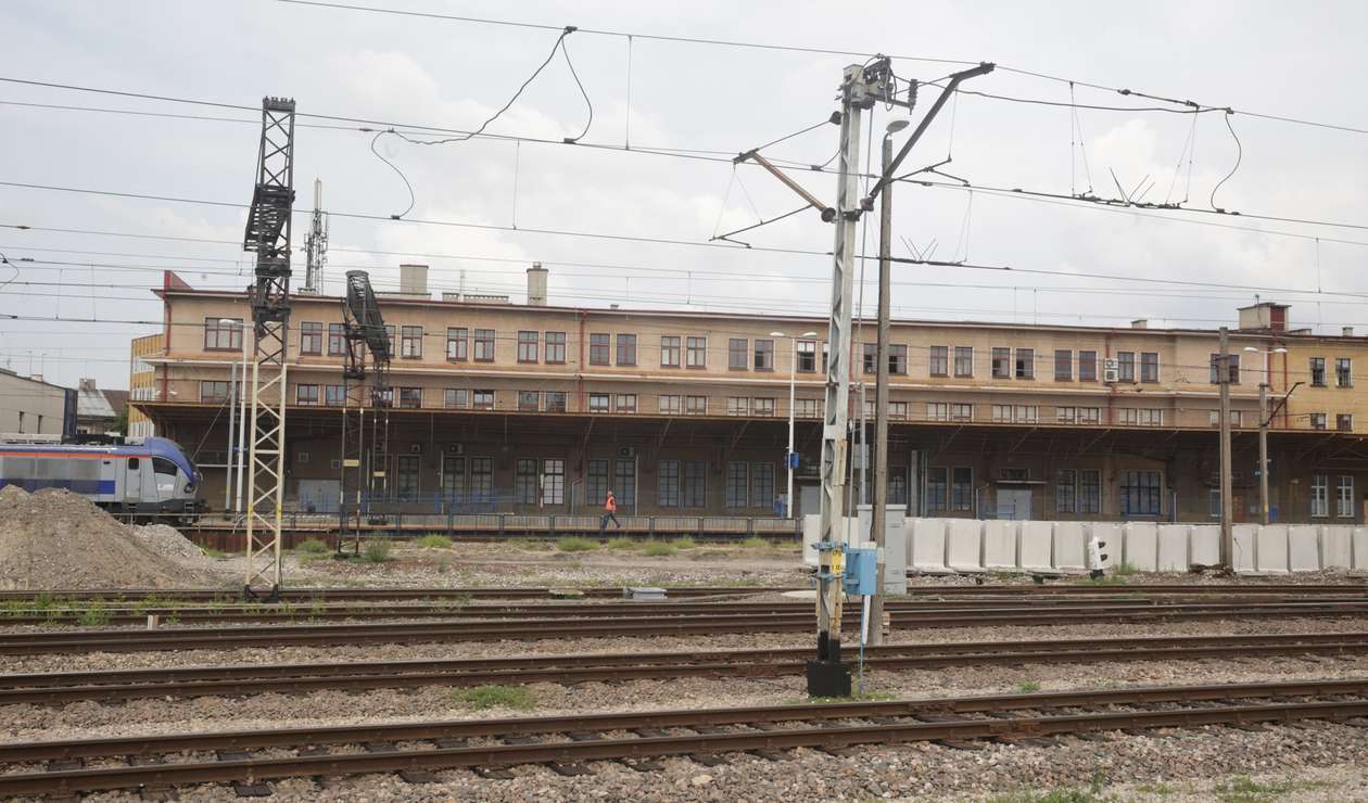  Prace na torach w okolicach dworca kolejowego w Lublinie (zdjęcie 17) - Autor: Wojciech Nieśpiałowski