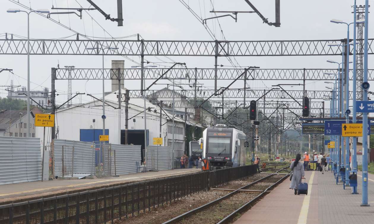  Prace na torach w okolicach dworca kolejowego w Lublinie (zdjęcie 9) - Autor: Wojciech Nieśpiałowski