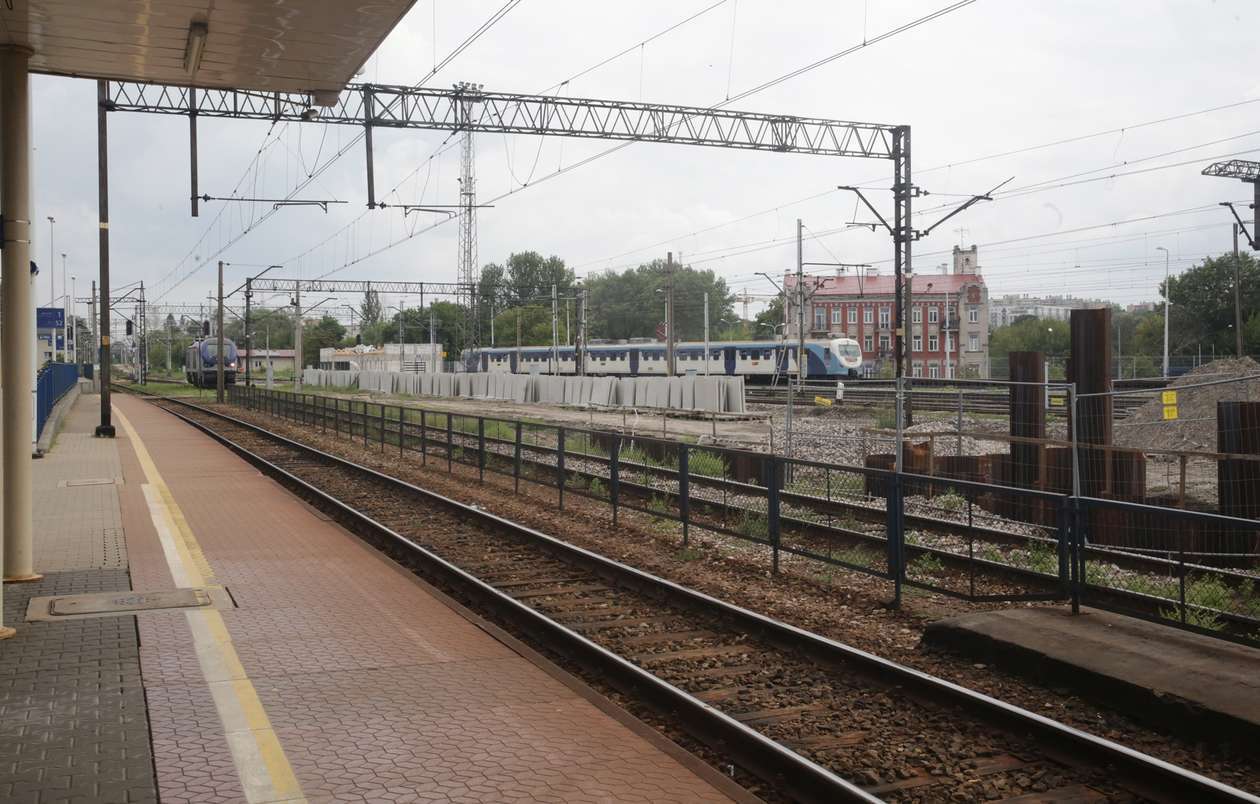  Prace na torach w okolicach dworca kolejowego w Lublinie (zdjęcie 10) - Autor: Wojciech Nieśpiałowski