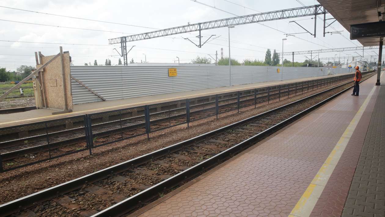  Prace na torach w okolicach dworca kolejowego w Lublinie (zdjęcie 7) - Autor: Wojciech Nieśpiałowski