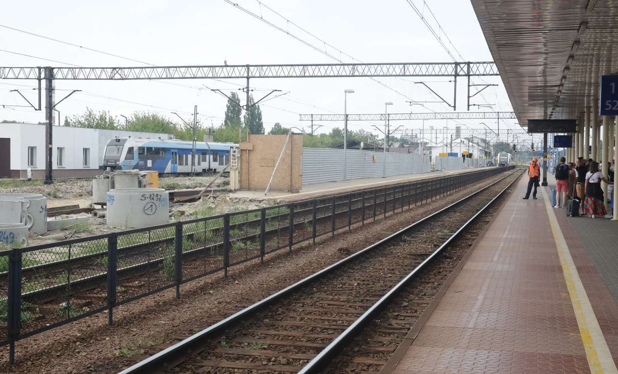  Prace na torach w okolicach dworca kolejowego w Lublinie (zdjęcie 5) - Autor: Wojciech Nieśpiałowski