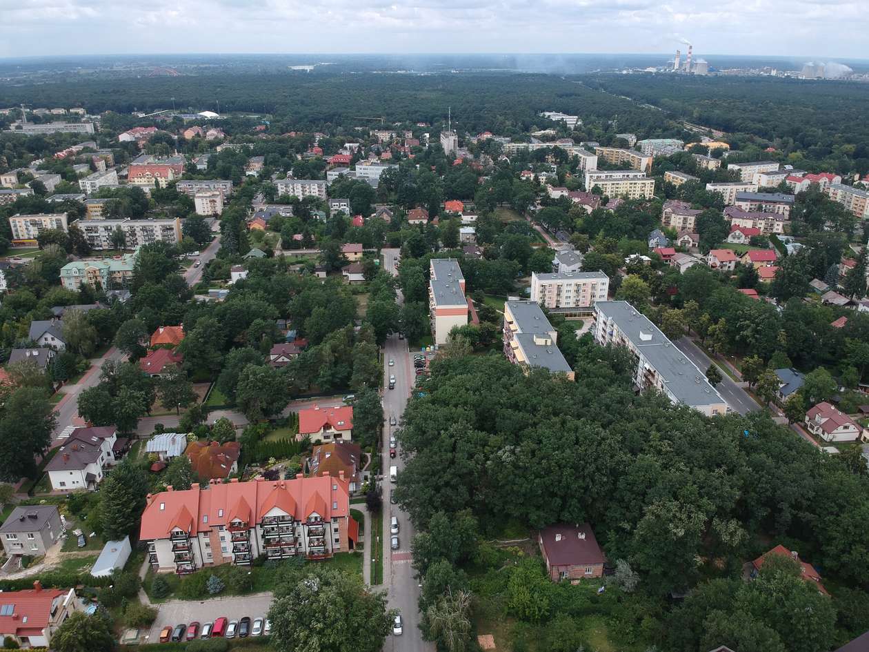  Błonia w Puławach i okolice. Zdjęcia z drona (zdjęcie 8) - Autor: Maciej Kaczanowski