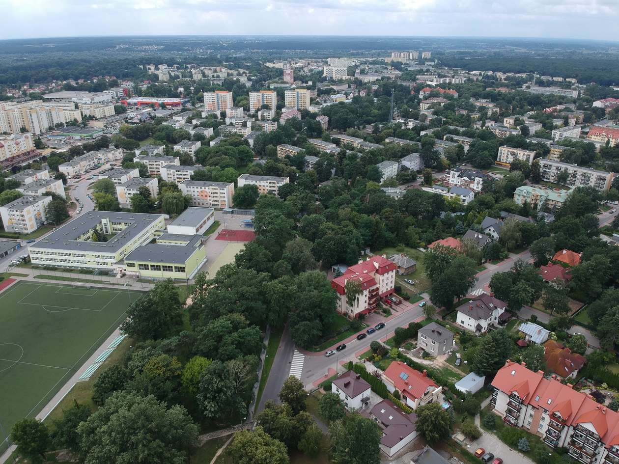  Błonia w Puławach i okolice. Zdjęcia z drona (zdjęcie 9) - Autor: Maciej Kaczanowski