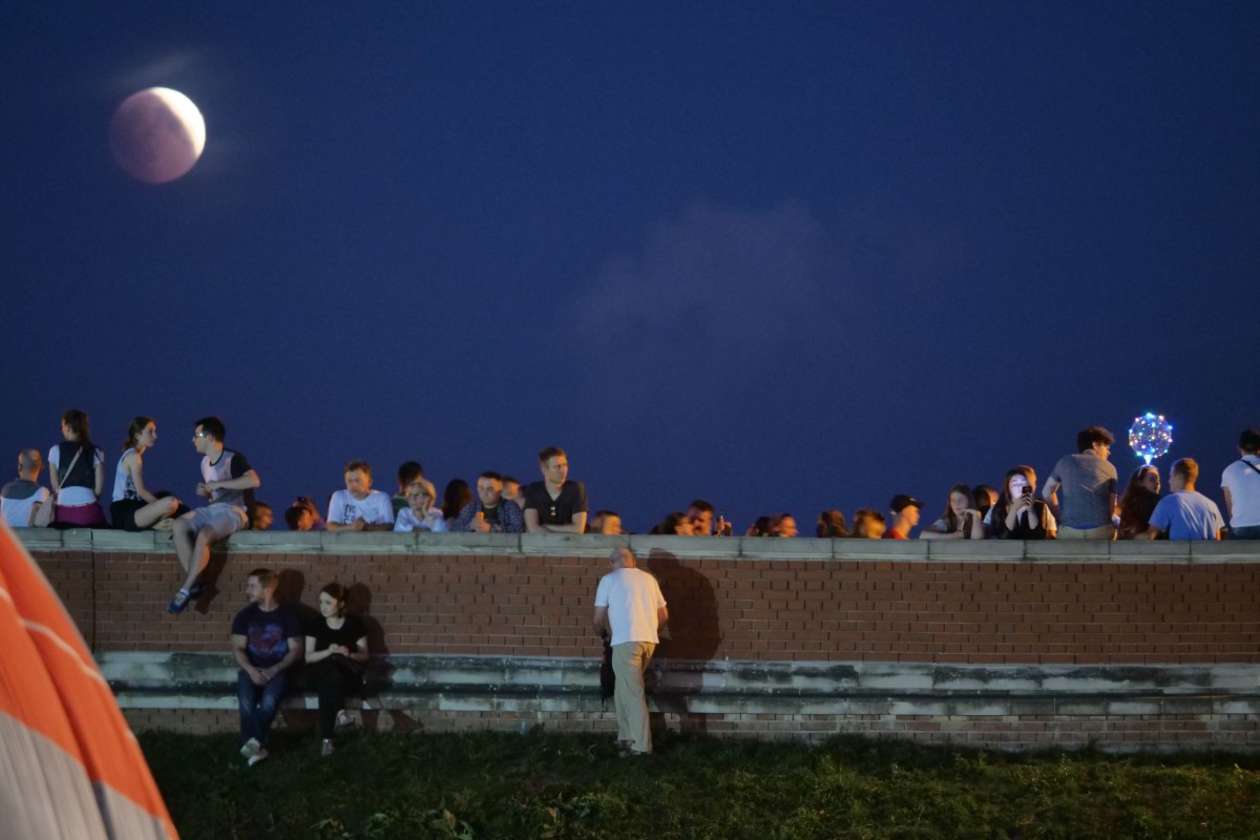  Zaćmienie Księżyca nad Lublinem (zdjęcie 6) - Autor: Maciej Kaczanowski