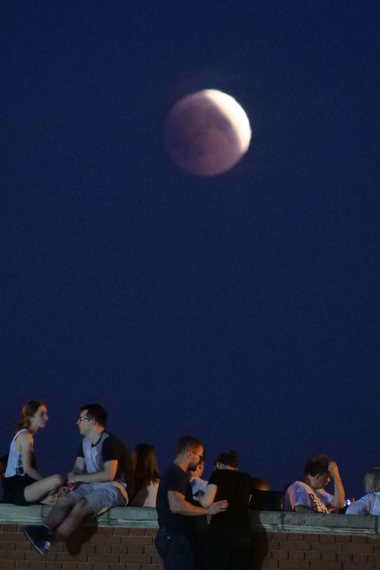  Zaćmienie Księżyca nad Lublinem (zdjęcie 3) - Autor: Maciej Kaczanowski