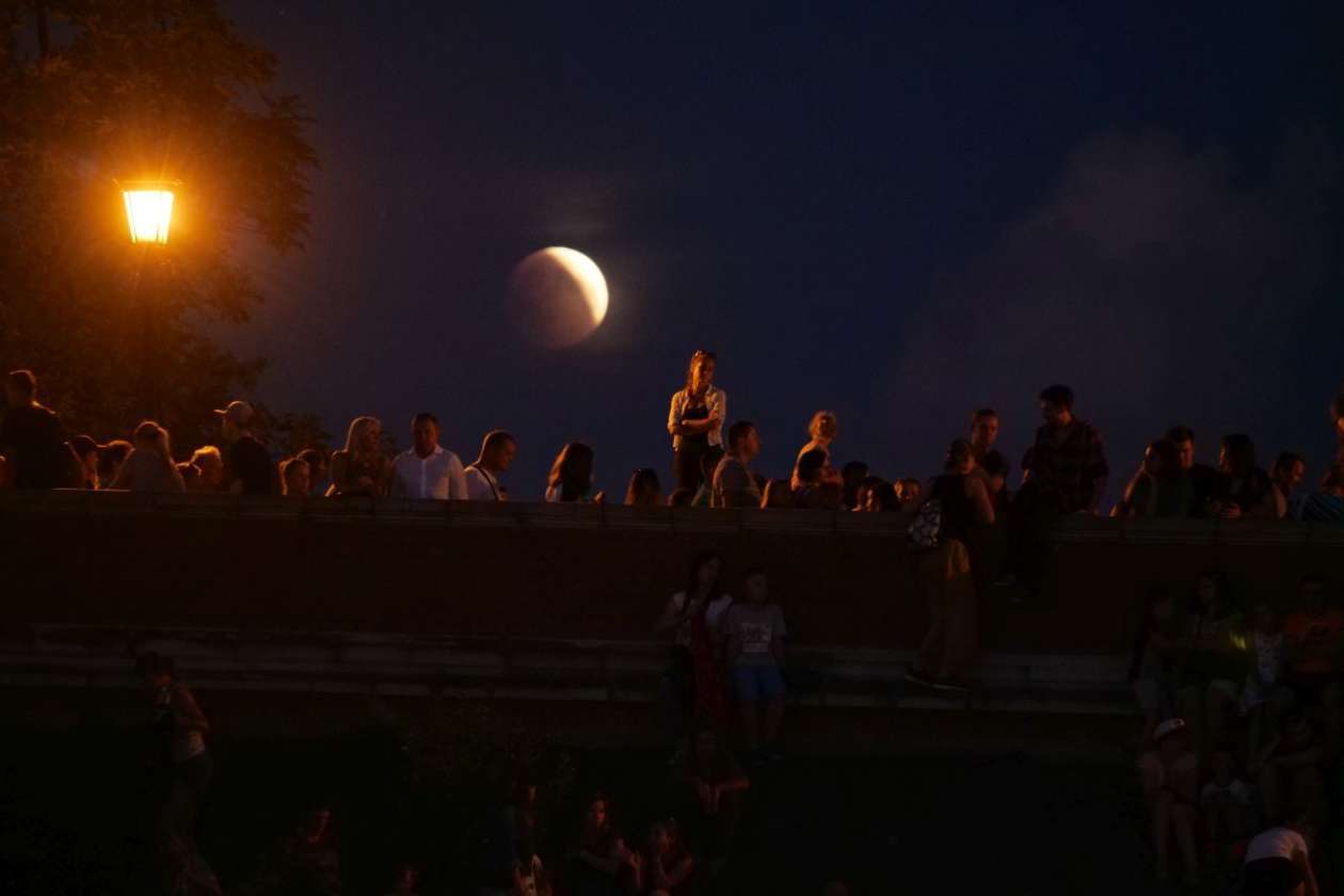  Zaćmienie Księżyca nad Lublinem (zdjęcie 7) - Autor: Maciej Kaczanowski