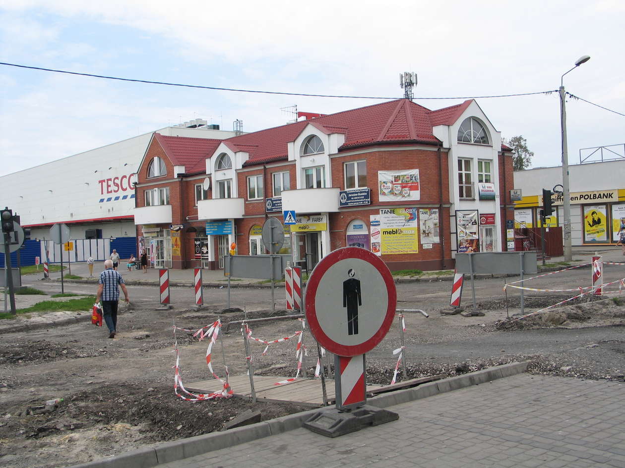  Przebudowa ul. Lwowskiej w Chełmie (zdjęcie 3) - Autor: Jacek Barczyński