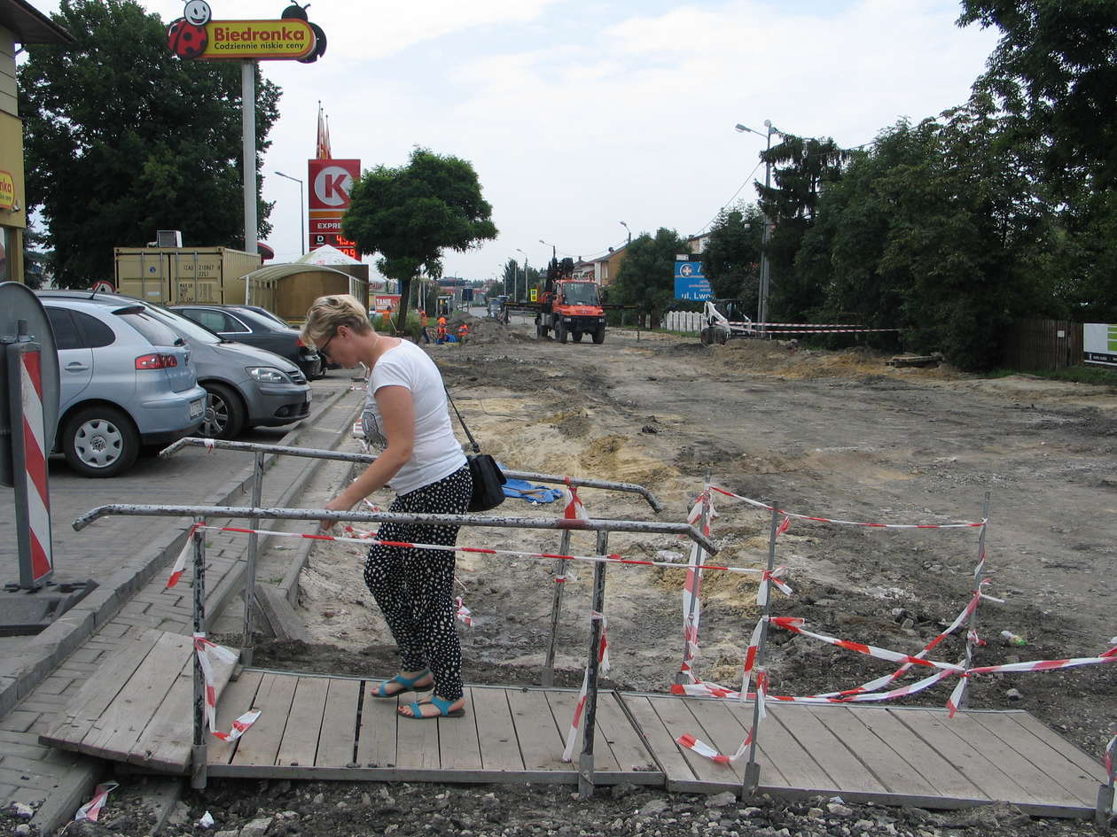  Przebudowa ul. Lwowskiej w Chełmie (zdjęcie 2) - Autor: Jacek Barczyński