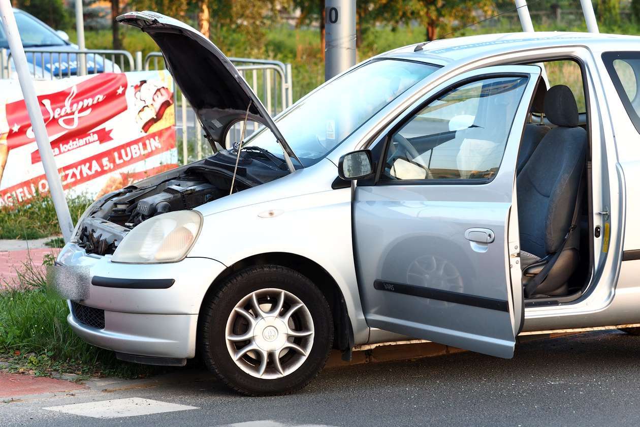  Wypadek na skrzyżowaniu ul. Franczaka Lalka i Jagiellończyka w Lublinie  - Autor: Paweł Buczkowski