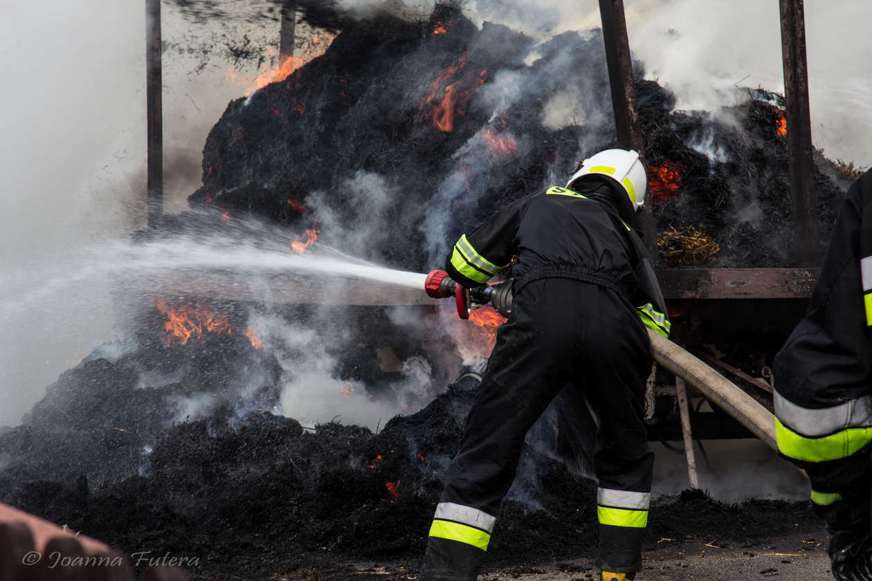  Pożar w Leokadiowie (zdjęcie 5) - Autor: Joanna Futera