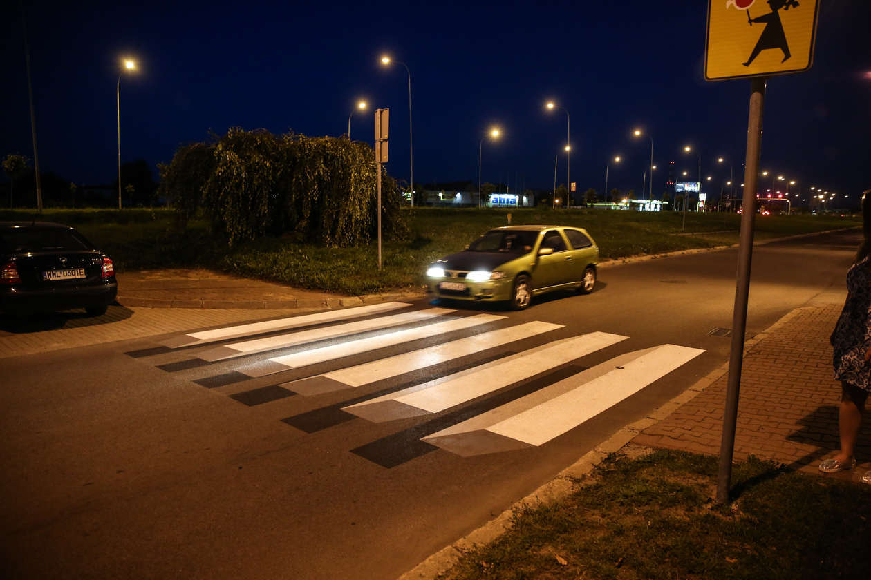  Przejście dla pieszych 3D w Zamościu (zdjęcie 2) - Autor: Kazimierz Chmiel