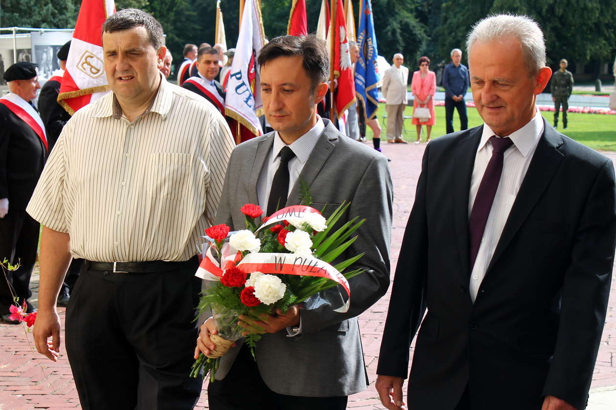  Puławy uczciły 98. rocznicę Bitwy Warszawskiej  (zdjęcie 14) - Autor: Radosław Szczęch