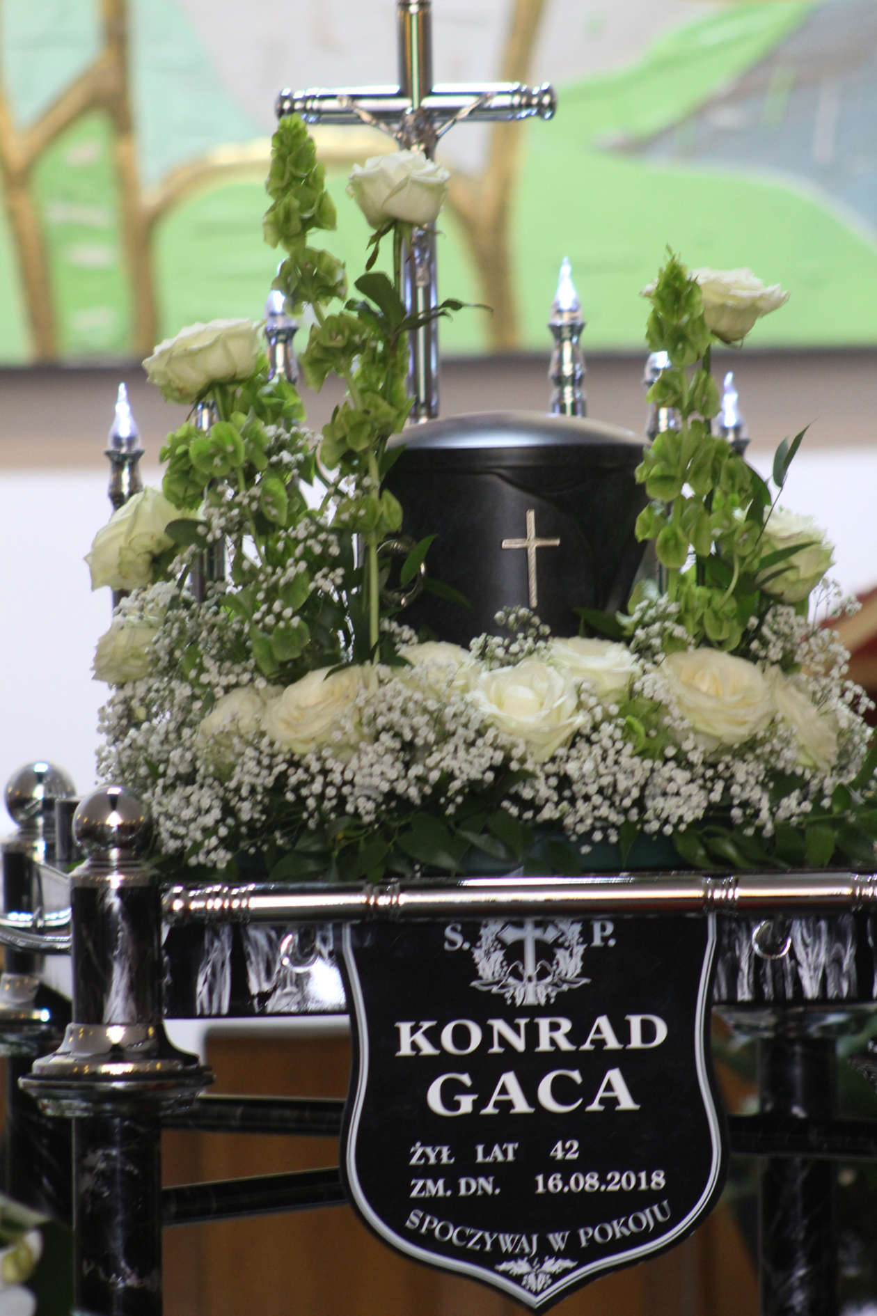  Pogrzeb Konrada Gacy (zdjęcie 18) - Autor: Mirosław Trembecki