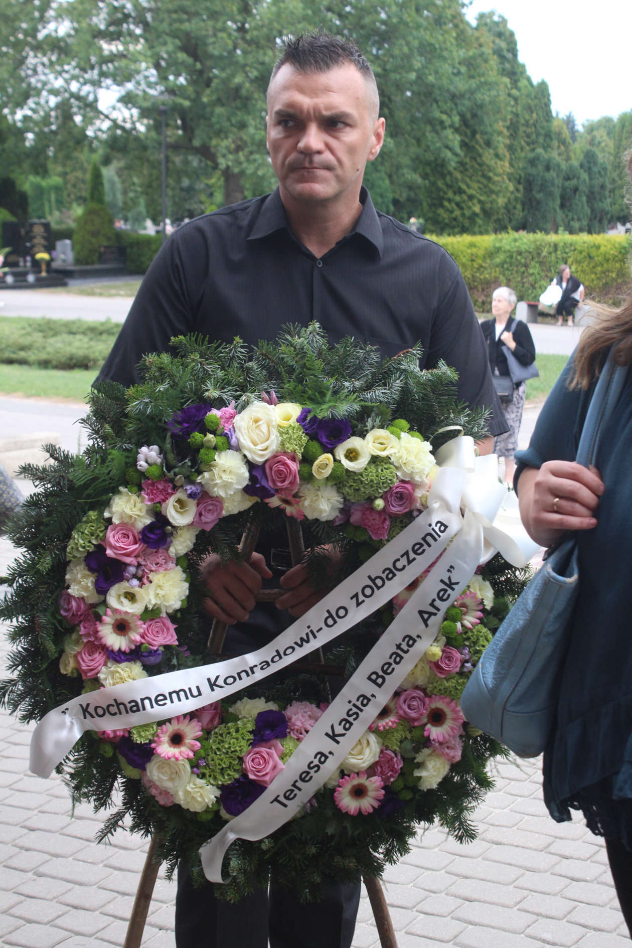 Pogrzeb Konrada Gacy (zdjęcie 6) - Autor: Mirosław Trembecki