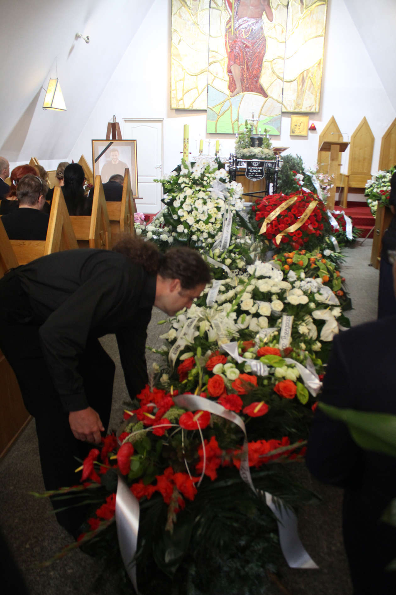  Pogrzeb Konrada Gacy (zdjęcie 19) - Autor: Mirosław Trembecki