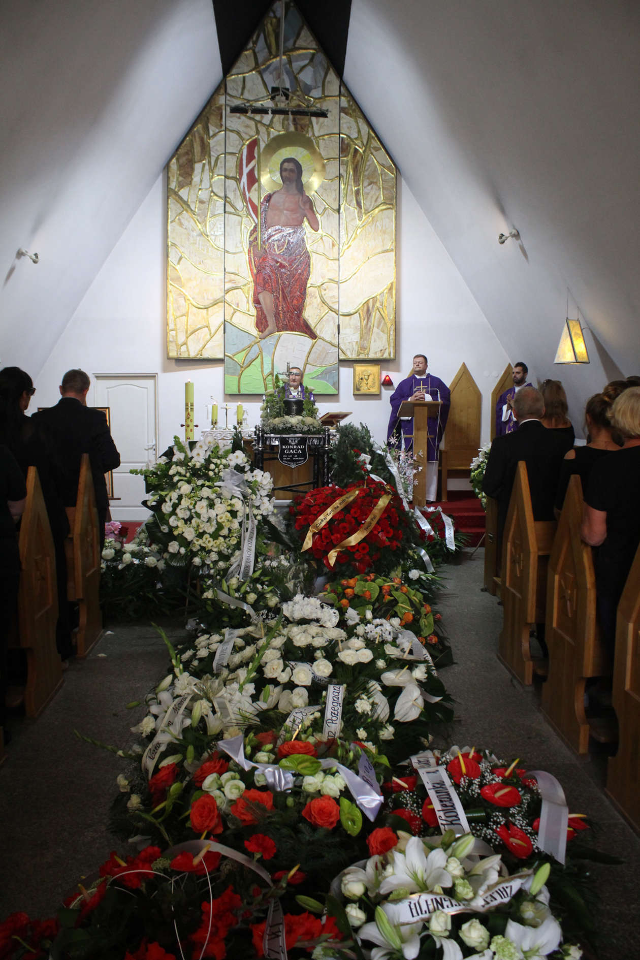  Pogrzeb Konrada Gacy (zdjęcie 27) - Autor: Mirosław Trembecki