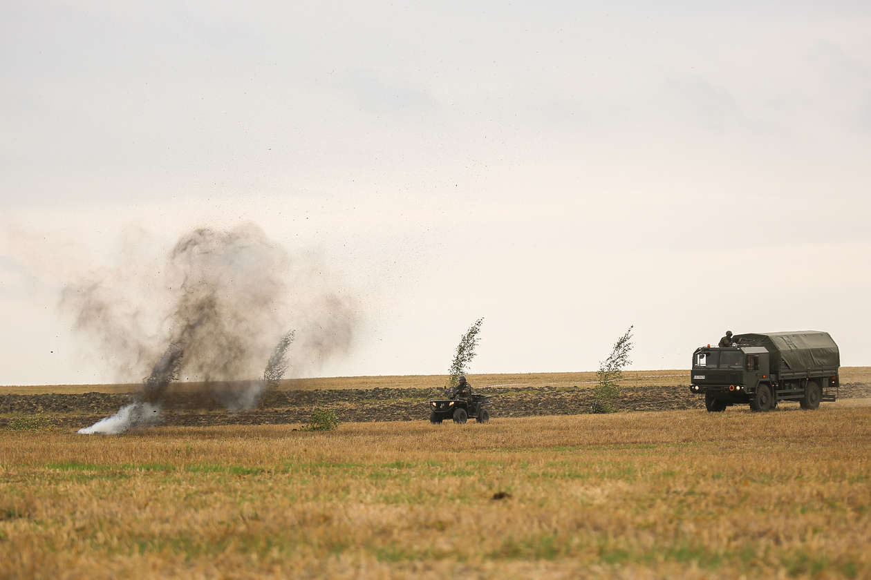  Inscenizacja Bitwy pod Komarowem (zdjęcie 41) - Autor: Kazimierz Chmiel