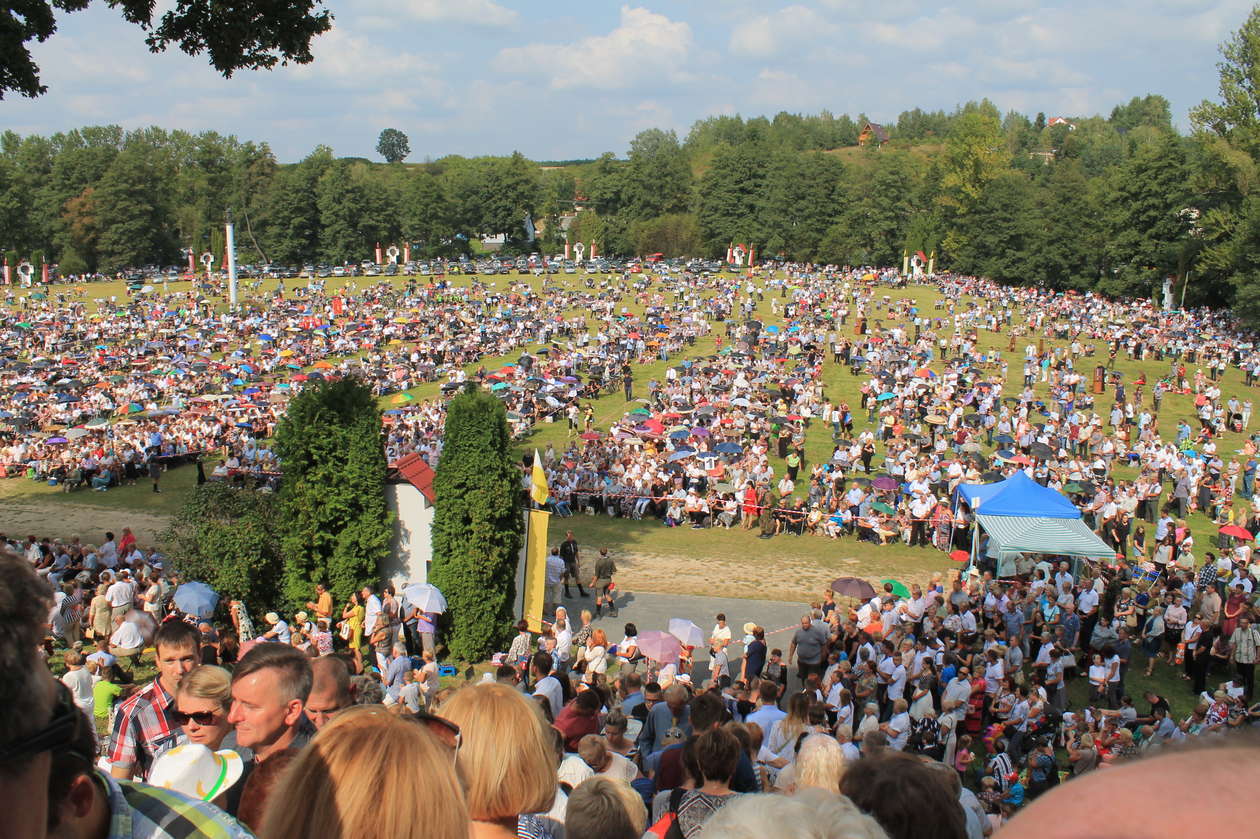 Tysiące pielgrzymów w Wąwolnicy - Autor: Radoslaw Szczęch