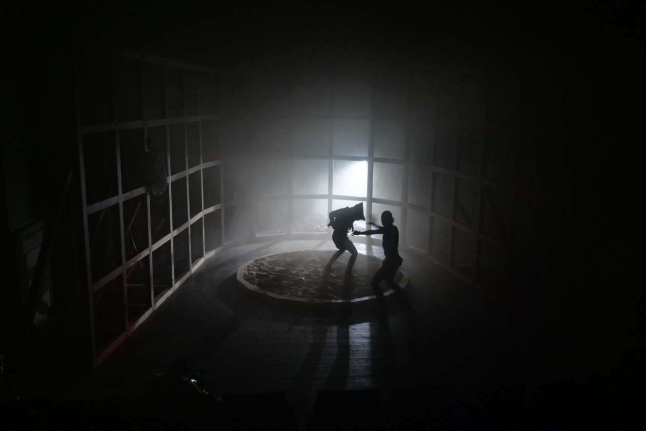  neTTheatre: próba spektaklu Burza Szekspira, reżyseria Paweł Passini (zdjęcie 14) - Autor: Maciej Kaczanowski